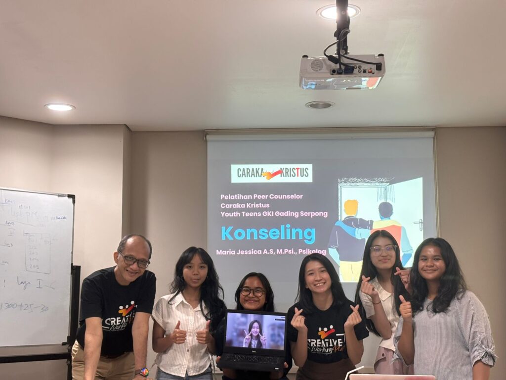 Pelatihan Konselor Awam Pengurus YT GKI Gading Serpong